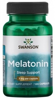 Swanson Swanson Melatonin 3 mg, 120 капс. 